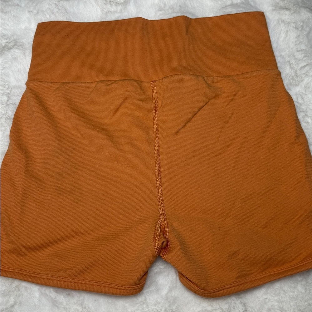 DSG Women's Athletic Orange Shorts - Picture 3 of 3